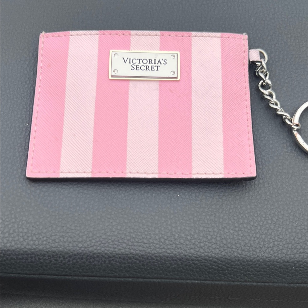 Victoria's Secret Pink Stripe Key Holder